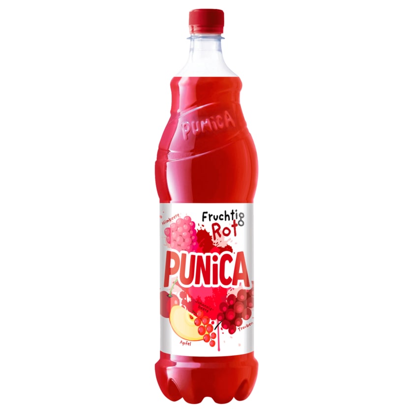 Punica Fruchtig Rot Rote Früchte Fruchtsaftgetränk 1,25l